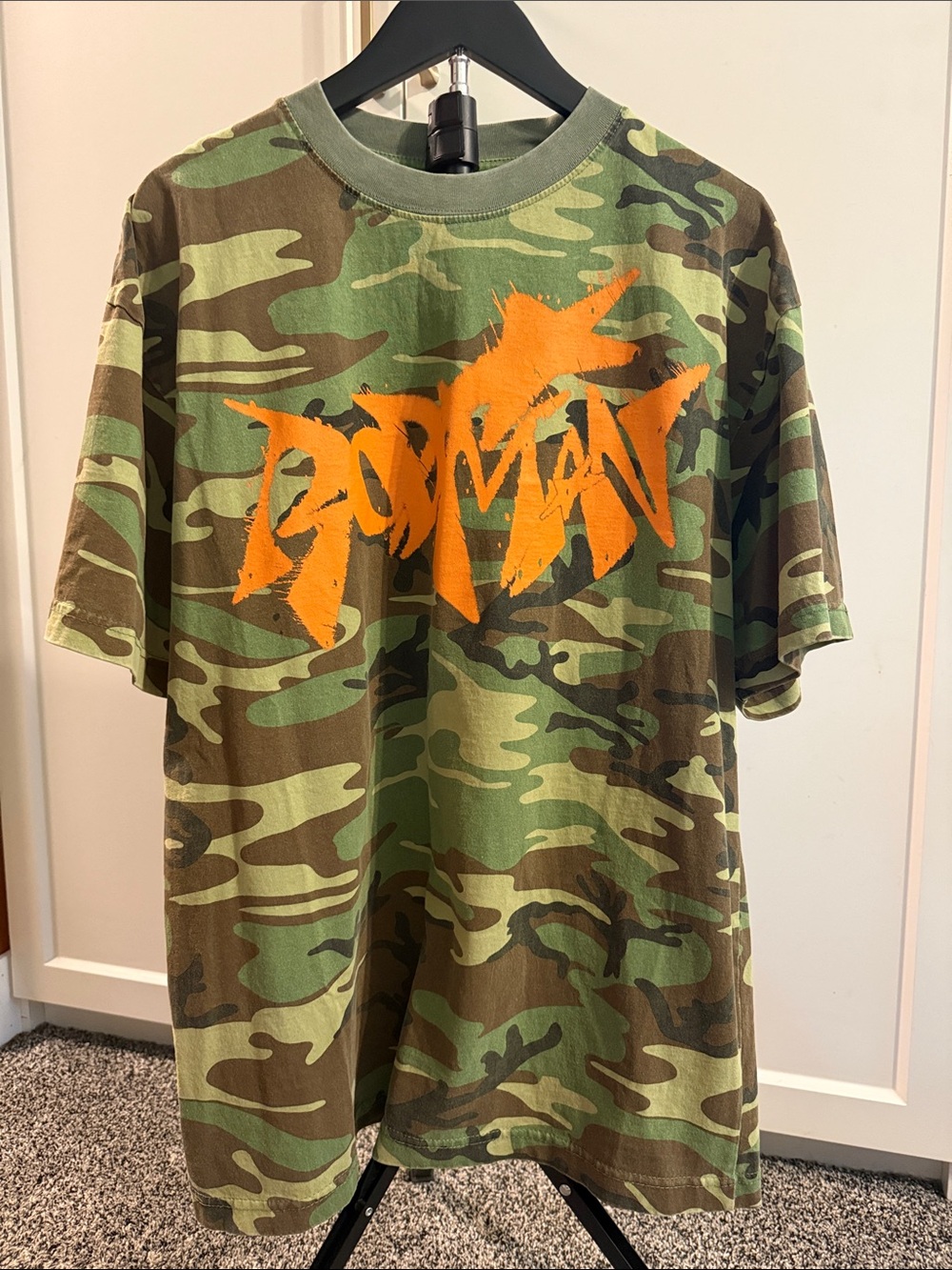 Rodman Apparel PacSun Dennis Rodman Camo Graphic T-Shirt Size Large